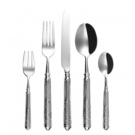 High Quality Hotel Restaurant Stainless Steel Silverware Spoon Knife and Fork Cutlery Set at Affordable Price