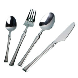 Cutlery Sets Luxury High Quality Stainless Steel Spoon Fork Knife Set Silverware Sets