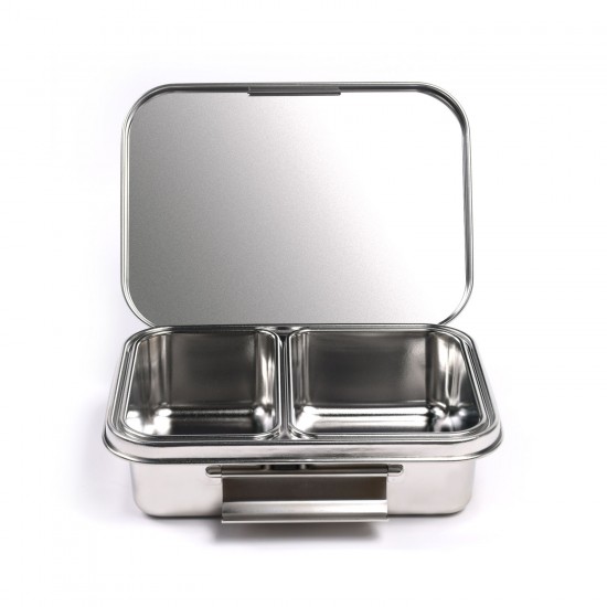 Aohea Hot new product Two-compartment stainless steel bento insulated kids school lunch box custom bento lunch box