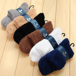 Male Super Thicker Feet Warmer Socks Premium Soft Comfortable Fluffy Winter Socks Floor Fuzzy Socks for Men