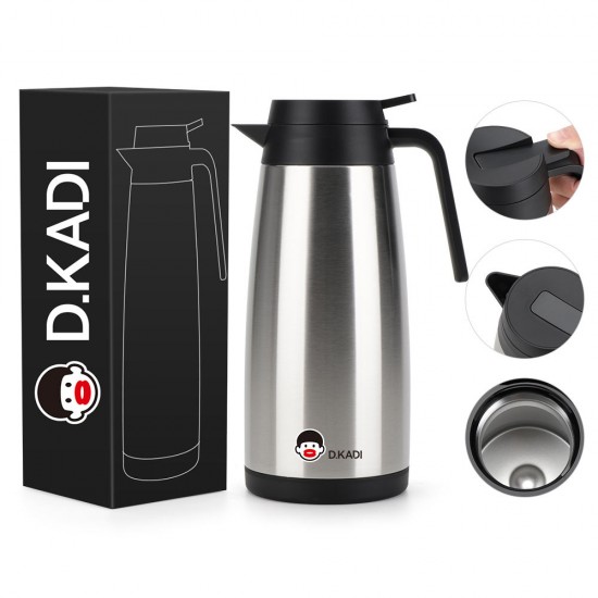 Hot Sale 0.5L/1L/1.5L Vacuum Insulated Thermos Tea Coffee Pot for Coffee Pot Thermal Coffee Kettle