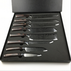 Cheapest Stainless Steel Knife Set with PAKKA Handles