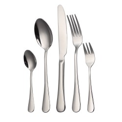 Fork Knife Set Hotel Stainless Steel Flatware Matte Modern Set Restaurant Stainless Steel Cutlery Fork Knife Set Silverware