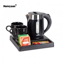 Hot Sale Hotel Best Electric Kettle Tray Set Water Kettle Electric Stainless Steel Tea Set With Kettle