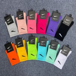 IRSOLIS ODM New Trend High Quality Custom Logo Branded Mens Cotton Socks Colorful Unisex Adult Sports N K Socks